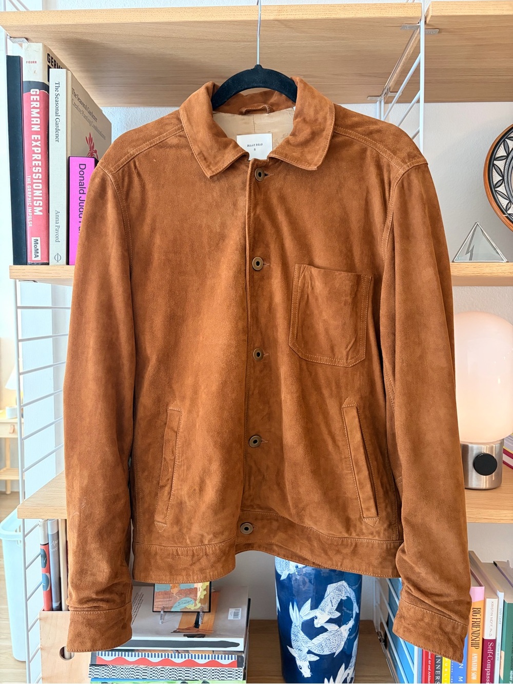 Billy Reid Suede Ranch Jacket Size Small